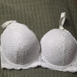 Rue21 White Lace Bra